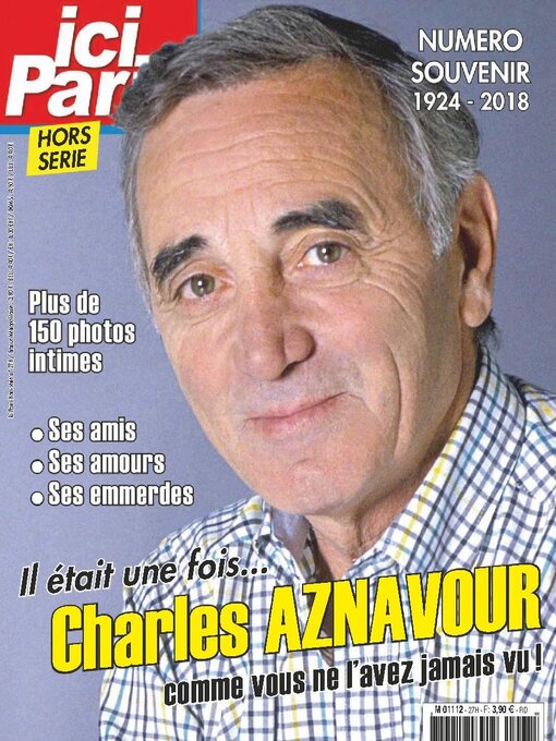 Title details for Ici Paris Hors - Série by CMI Publishing - Wait list